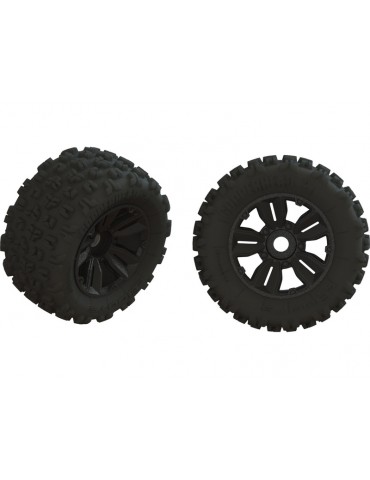 Arrma Wheel and tire Dboots Copperhead2 SB MT (Pair)