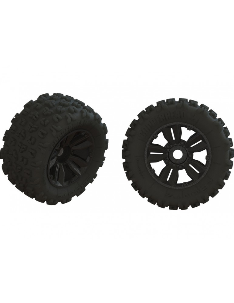Arrma Wheel and tire Dboots Copperhead2 SB MT (Pair)