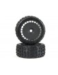 Arrma dBoots Katar T Belted 6S Tire Set Glued (Blk) (2)