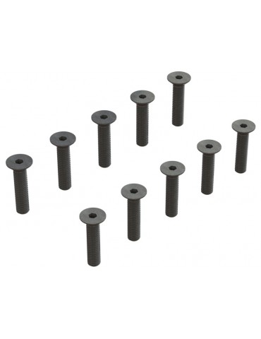 Arrma Flat Head Hex Machine Screw M3.5x16mm (10)