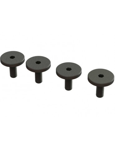 Arrma Screw Hex Socket M3x8mm Large Head (4)