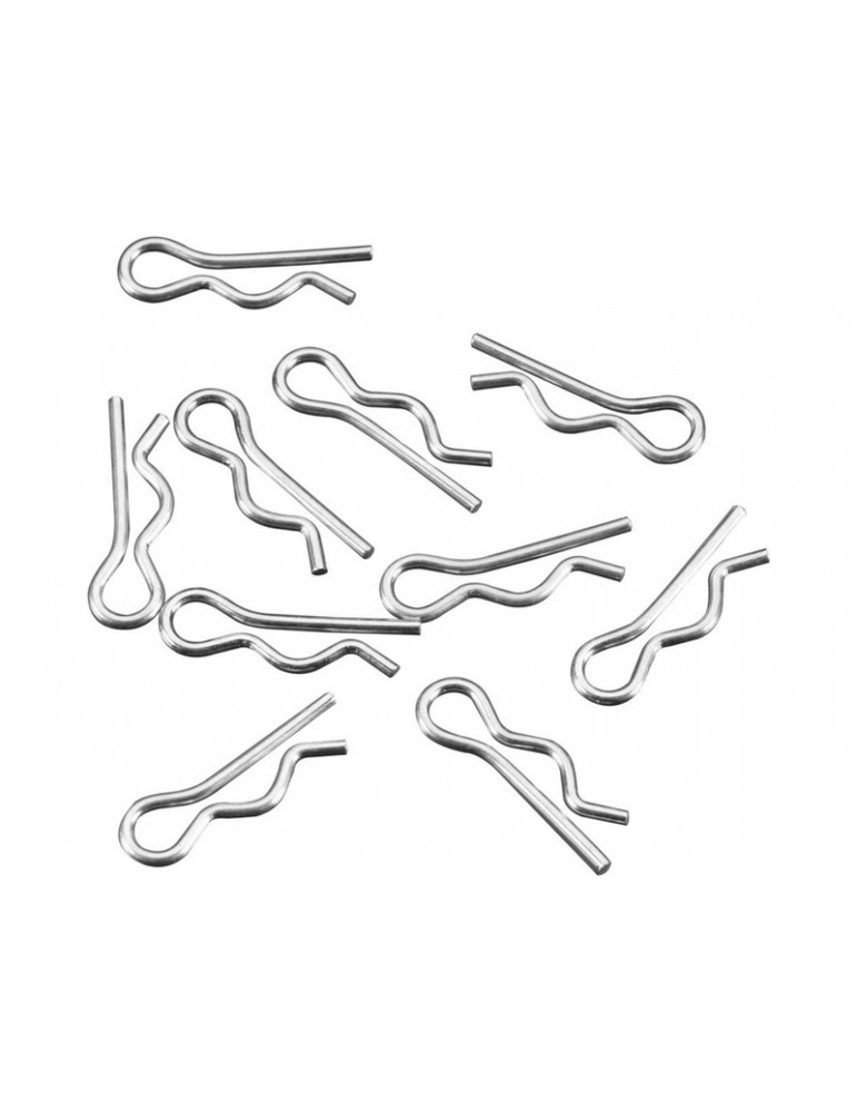 Arrma Body Clip 6mm Black (10)