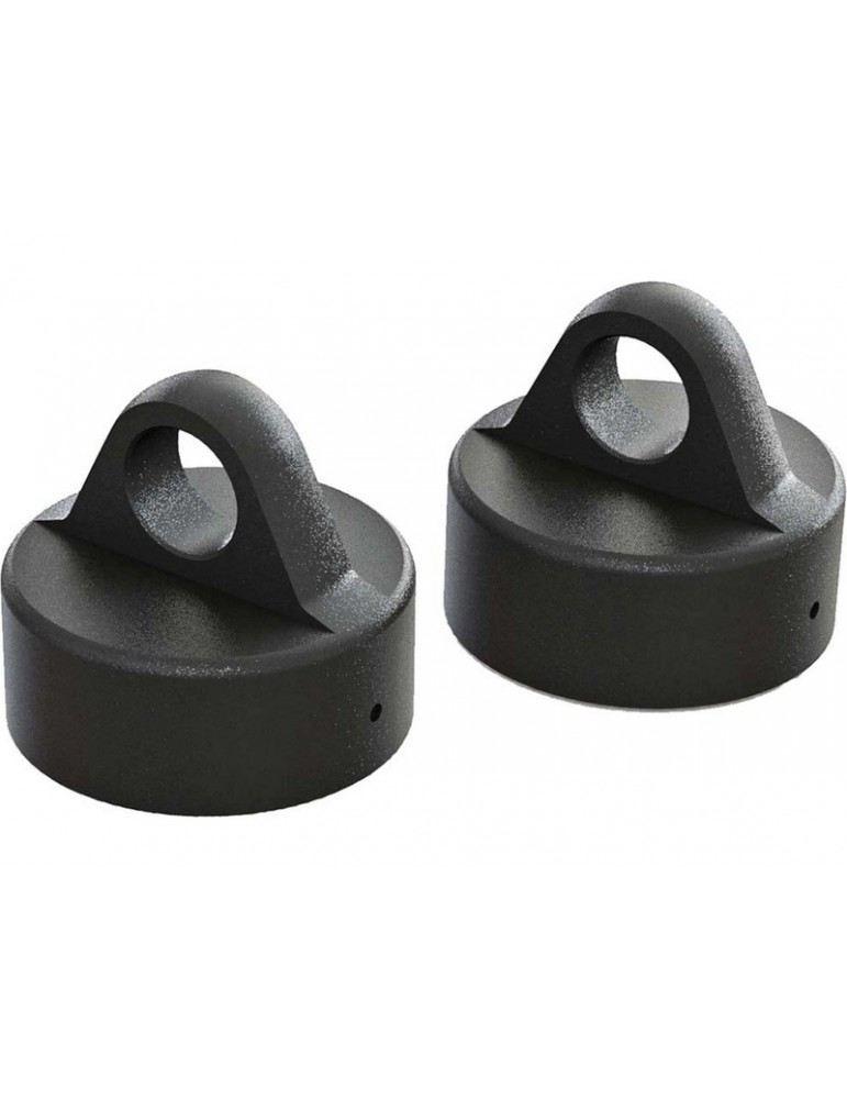 Arrma Shock Cap Aluminum Black (2)