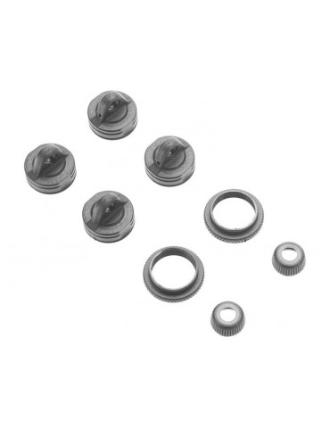 Arrma Shock Cap Set Nero (2)
