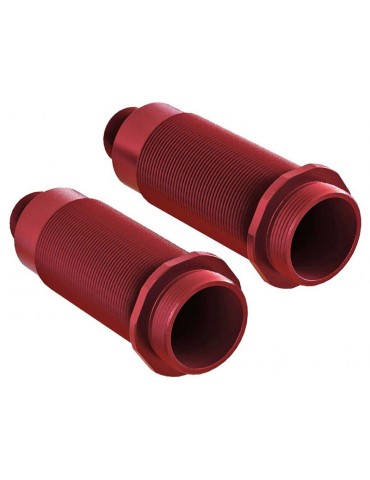 Arrma Shock Body 16x61mm Aluminum Red 6S (2)