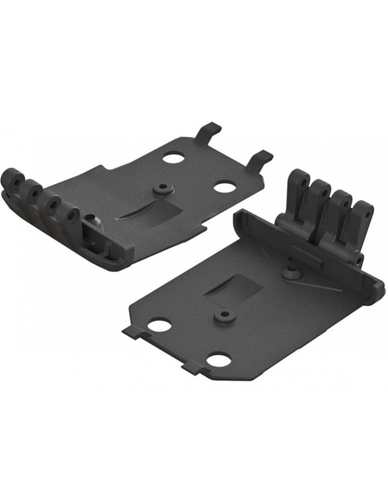 Arrma F/R Lower Skidplate (2) 4x4 Granite MEGA