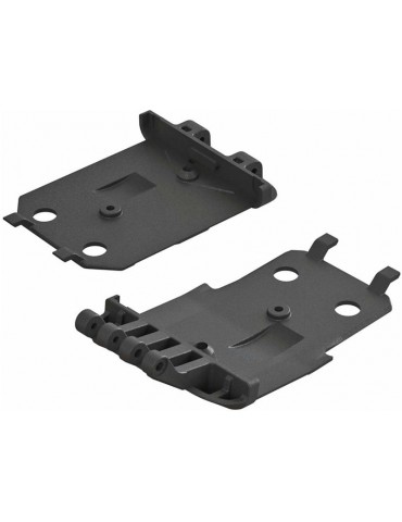 Arrma F/R Lower Skidplate (2) 4x4 Senton Mega