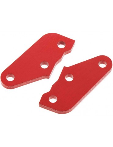 Arrma Steering Plate A Aluminum Red (2)