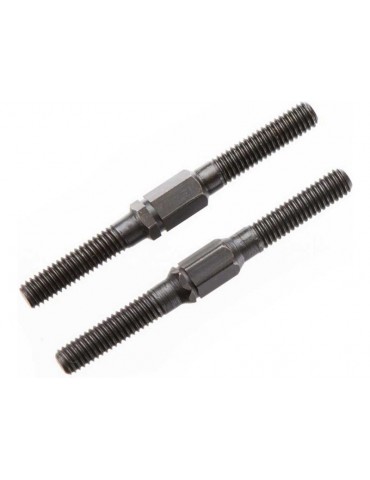 Arrma Turnbuckle 4x45mm Steel Black Typhon (2)