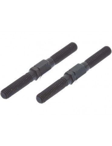 Arrma Turnbuckle 5x50mm Steel Black Typhon (2)