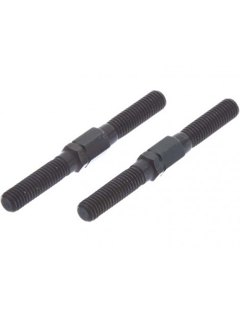 Arrma Turnbuckle 5x50mm Steel Black Typhon (2)