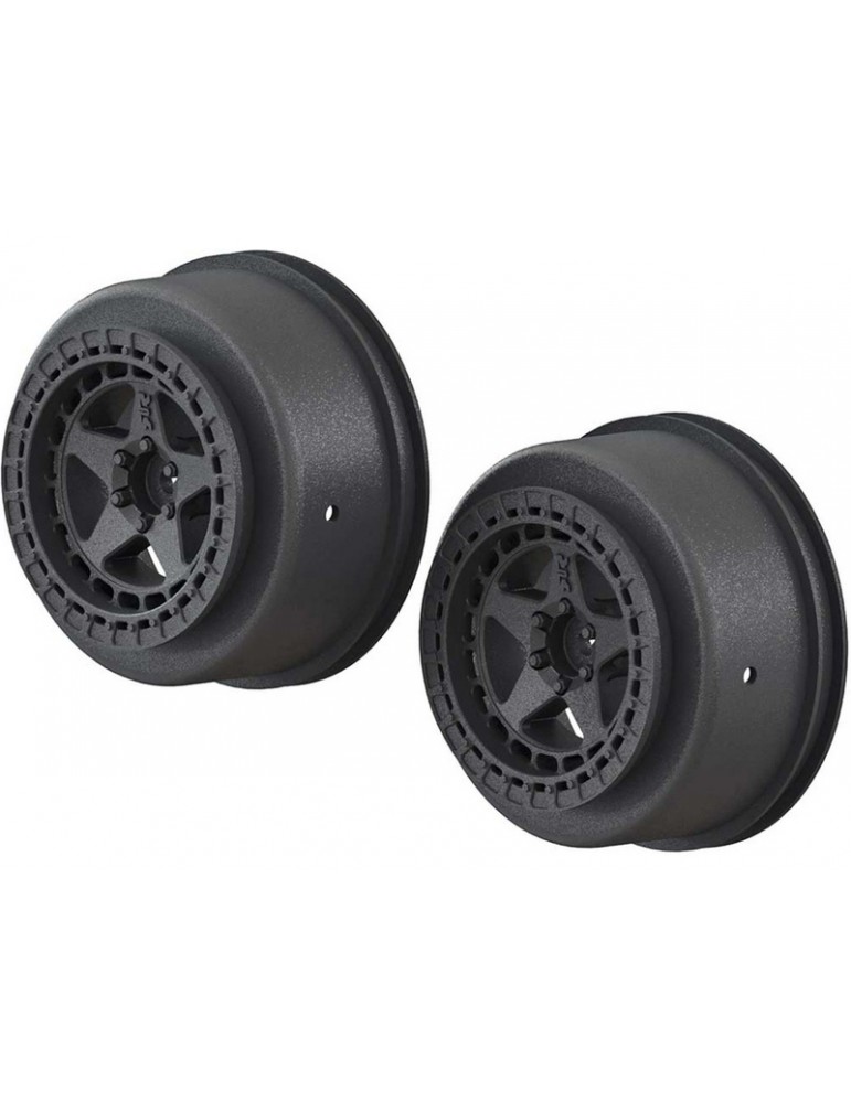 Arrma SC 2.2/3.0 Wheel 14mm Hex Black (2)