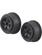 Arrma SC 2.2/3.0 Wheel 14mm Hex Black (2)