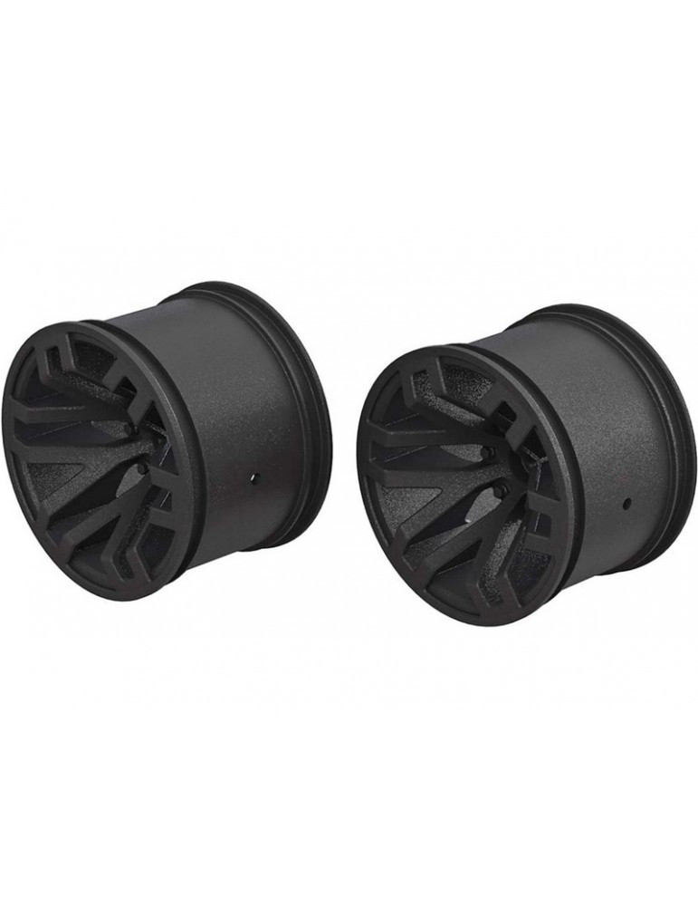Arrma MT 2.8 Wheel 14mm Hex Black (2)