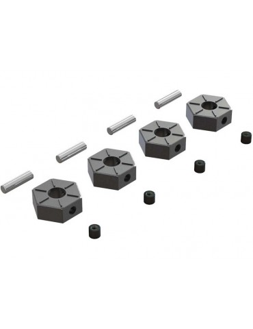 Arrma Wheel Hex Metal 12mm (4)