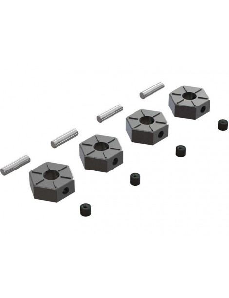 Arrma Wheel Hex Metal 12mm (4)