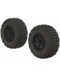 Arrma Fortress SC Tire Set Glued Black (2)