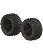 Arrma dBoots Fortress MT Tire Set Glued Blk (2)