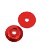 Arrma Wing Button Aluminum Red (2)