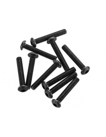 Arrma Screw Hex Socket M3x18mm Button Head (10)