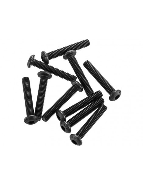 Arrma Screw Hex Socket M3x18mm Button Head (10)