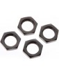 Arrma Wheel Nut Aluminum 17mm Black (4)