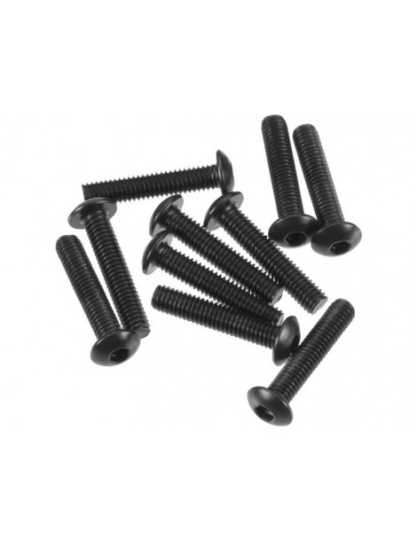 Arrma Screw Hex Socket M3x15mm Button Head (10)