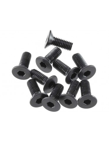 Arrma Screw Hex Socket M3x8mm Flat Head (10)