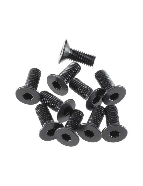 Arrma Screw Hex Socket M3x8mm Flat Head (10)