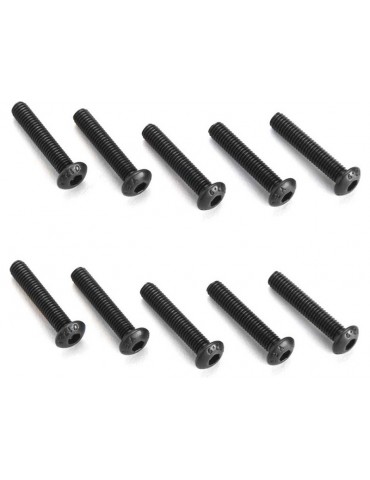 Arrma Screw Hex Socket M3x16mm Button Head (10)
