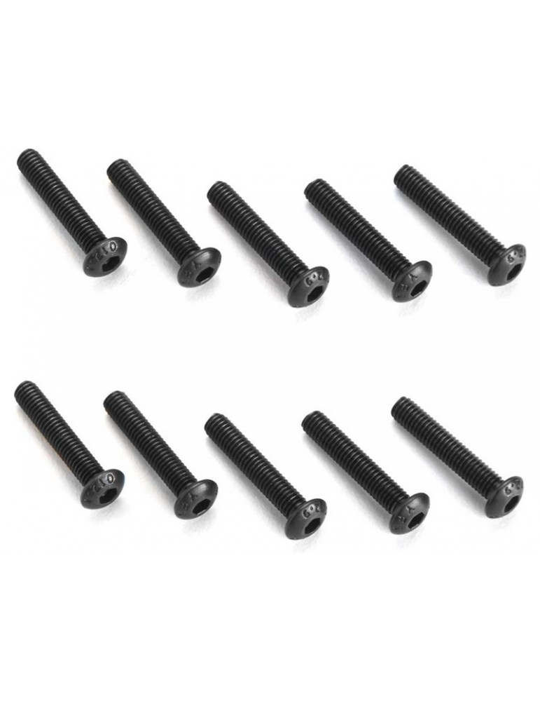Arrma Screw Hex Socket M3x16mm Button Head (10)