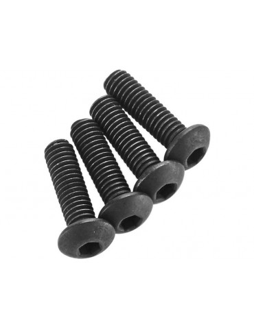 Arrma Screw Hex Socket M4x14mm Button Head (4)