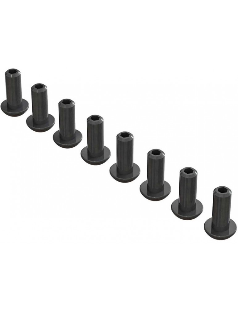 Arrma Screw Hex Socket M4x10mm Button Head (8)
