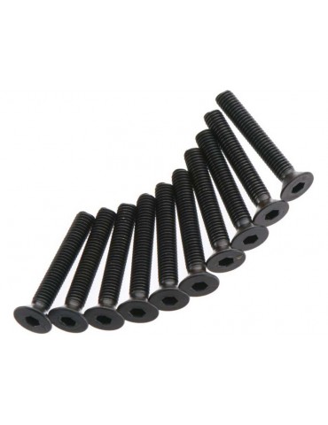 Arrma Screw Hex Socket M3x20mm Flat Head (10)