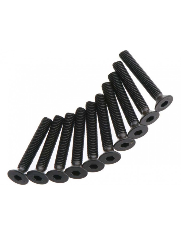 Arrma Screw Hex Socket M3x20mm Flat Head (10)