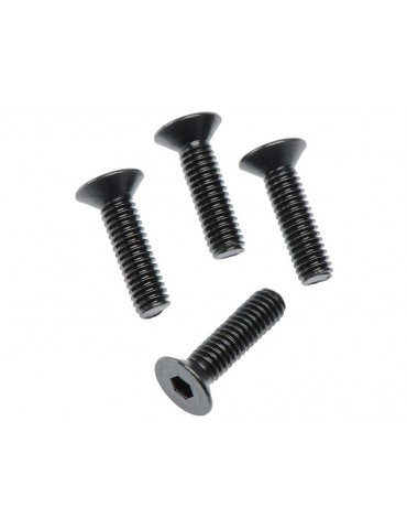 Arrma Screw Hex Socket M4x15mm Flat Head (4)
