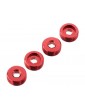 Arrma Nut Front Hub Aluminum Red (4)