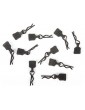 Axial Body Clip w/Tab, Black 3mm (10pc)