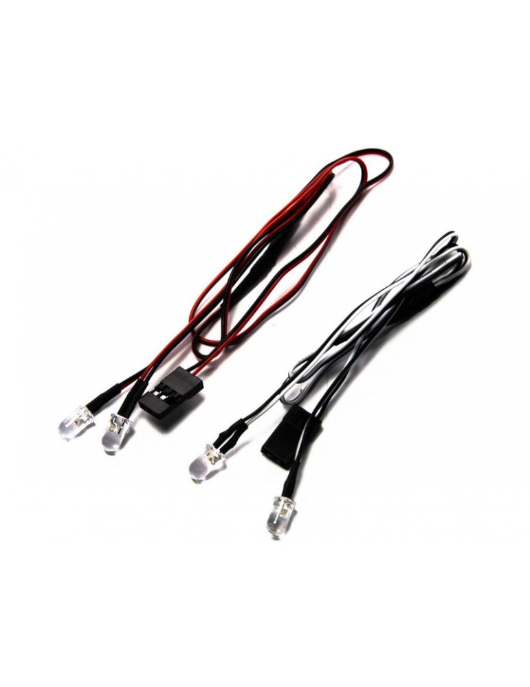 Axial LED Light Set (White/Red): SCX10 III