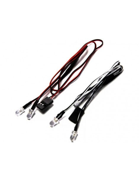 Axial LED Light Set (White/Red): SCX10 III