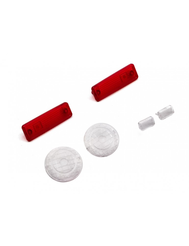 Axial Headlight Tail Light Lense Early Bronco: SCX10 III