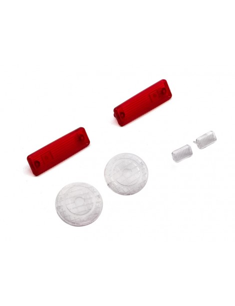 Axial Headlight Tail Light Lense Early Bronco: SCX10 III
