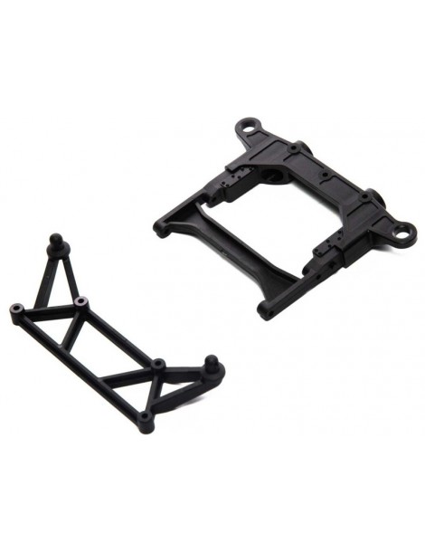 Axial Rear Chassis Brace/Bumper Body Mount: SCX10 III