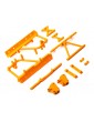 Axial Cage Supports Battery Tray (Orange): RBX10