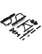 Axial Cage Supports Battery Tray (Black): RBX10