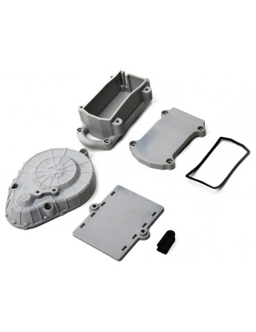 Axial Cage Radio Box Spur Cover (Gray): RBX10