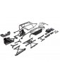 Axial Cage Set, Complete, Black: Capra 1.9 4WS