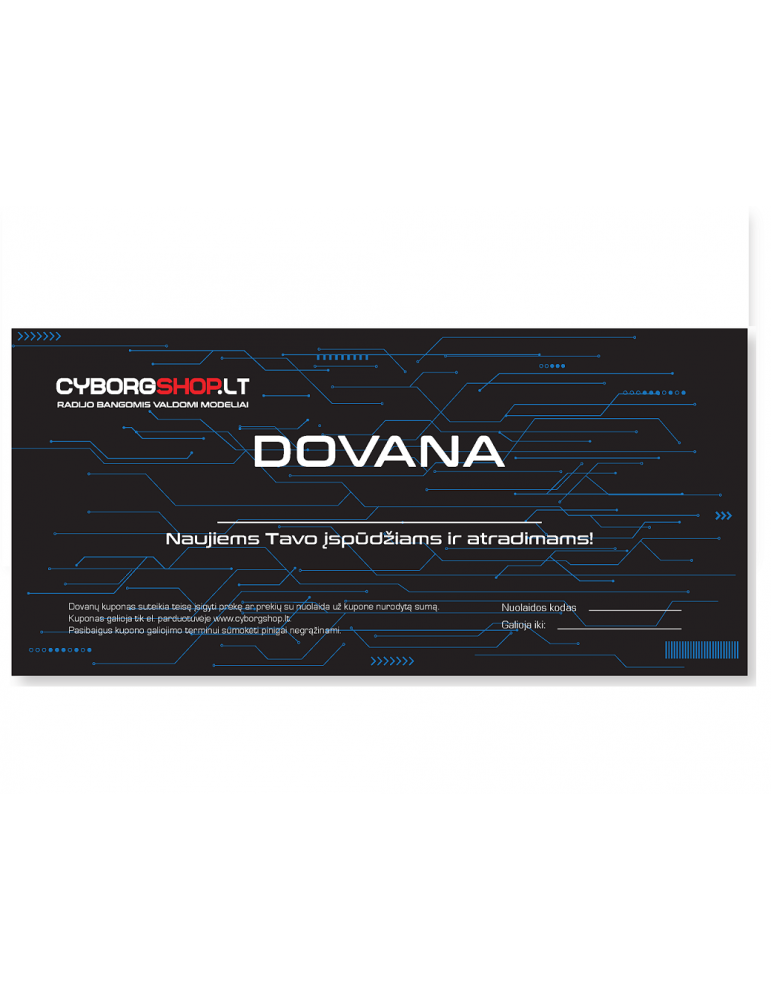 Dovanų kuponas - 100 Dovanų kuponas - 100