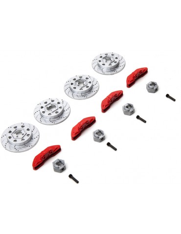Axial Hex Rotor Caliper and Pin Set (4): RBX10