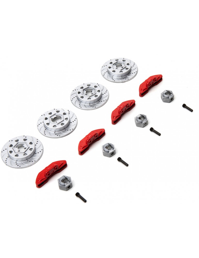 Axial Hex Rotor Caliper and Pin Set (4): RBX10